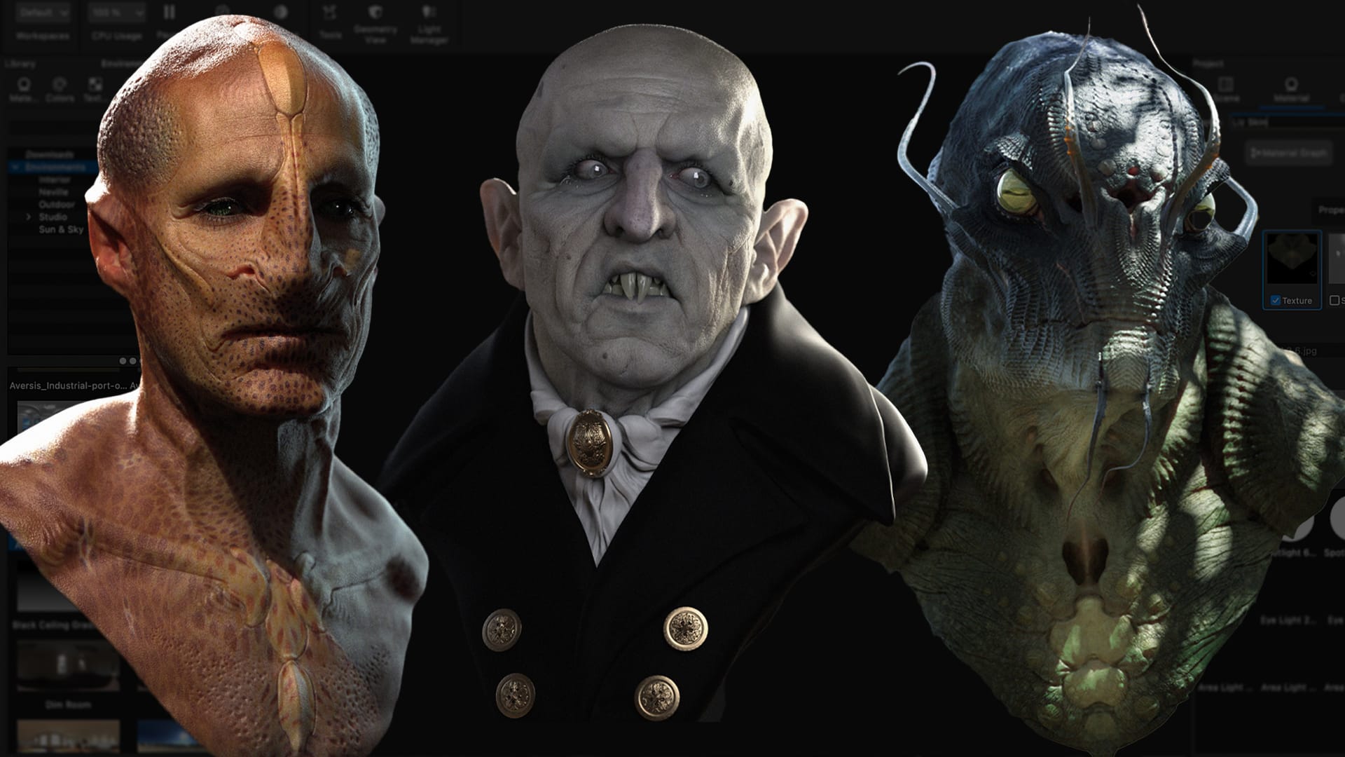 Beauty, Beasts & Better Pipelines: Neville Page on Digital Design & Practical Makeup